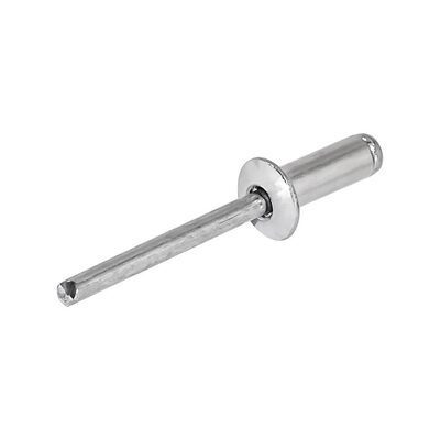 AES Industries 26544 Blind Pop Rivet with Mandrel, 1/8 in Dia x 1/2 in Grip Range, Aluminum