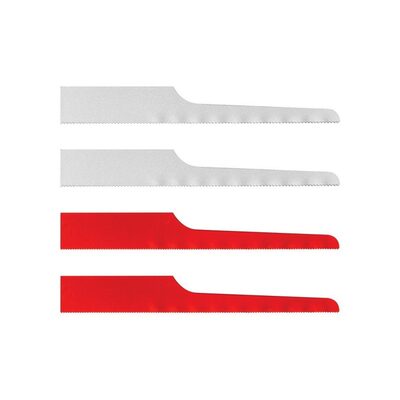 AES Industries 670-4 4-Piece Replacement Blade Set, For #670, AES-AT-7039 Air Body Saw