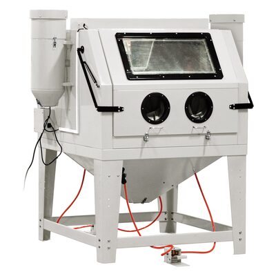 ALC Keysco Dual Station Abrasive Blasting Cabinet