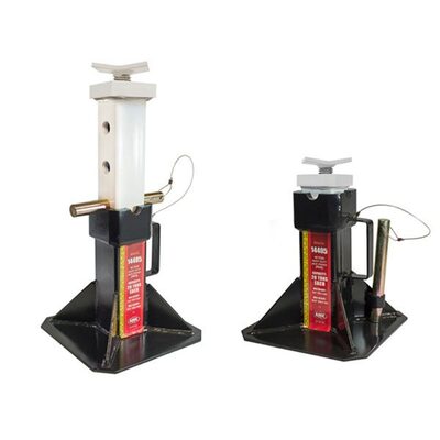 AME 22 Ton Heavy Duty Jack Stand with Adjustable Top 1 pair, (use in pairs)