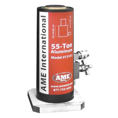 AME 55 Ton Aluminum Jack, 10" Stroke with New Saddle