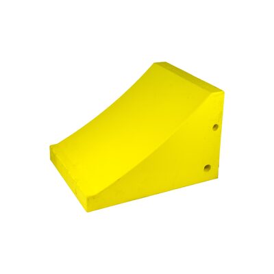 AME Wheel Chock Size 5535 Smaller Graders [16H] and Loaders Tire Diameter: 47.24in - 70.87in