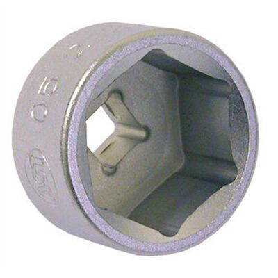 Assenmacher SOC 27MM 3/8D OIL FILT 6PT SATIN