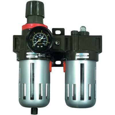 Astro Pneumatic FILTER REGULATUR AND LUBRICATOR WITH GAUGE