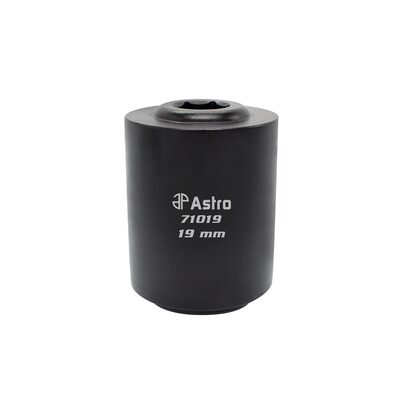 Astro Pneumatic 19mm Drum Socket - Impact Torque Multiplying Harmonic Balancer Socket