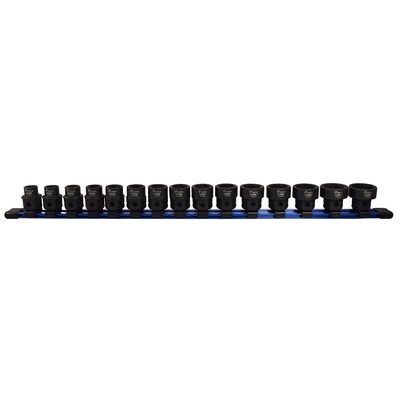 Astro Pneumatic 15PC 1/2" DRIVE NANO IMPACT SOCKETS - METRIC
