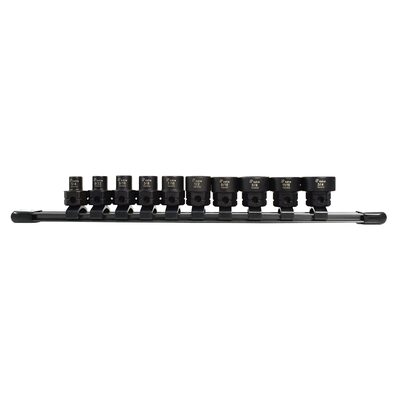 Astro Pneumatic 10PC 3/8" DRIVE NANO IMPACT SOCKETS - SAE