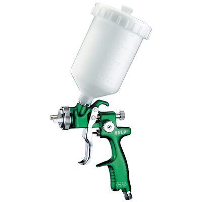 Astro Pneumatic EuroPro Forged HVLP 1.7mm Spray Gun w/ Plastic Cup