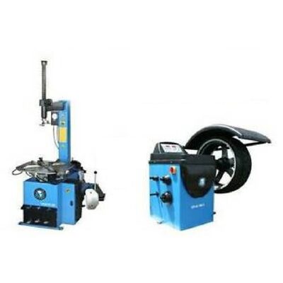 Atlas Equipment TC229 Rim Clamp Tire Changer + WB11 Wheel Balancer Combo Package
