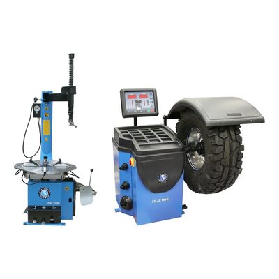 Atlas Equipment TC289 Rim Clamp Tire Changer + WB41 Wheel Balancer Combo Package