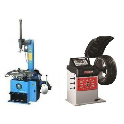Atlas Automotive Equipment Atlas Equipment TC229 Rim Clamp Tire Changer + PWB50 Wheel Balancer Combo Package (WILL CALL)