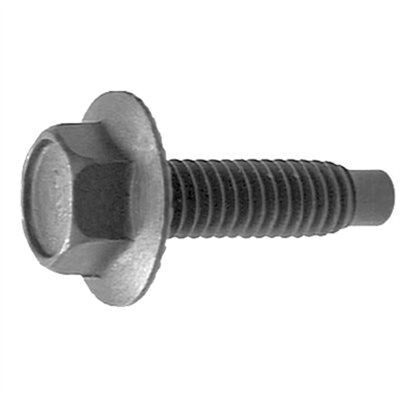 AUVECO 5713 Hex Washer Head Spin Lock Dog Point Body Bolt, 5/16 in - 18 TPI x 1-1/4 in L x 1/2 in Hex