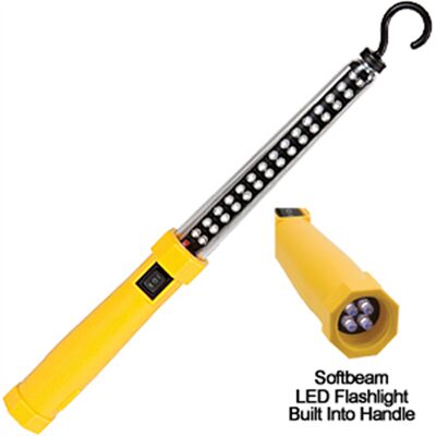 Bayco Dual-FunctionRechargeableFloodlight/Flaslite-34LED