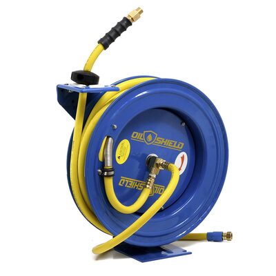 BluBird BluBird OS Air Hose on 18 Gauge Heavy Duty Reel 1/