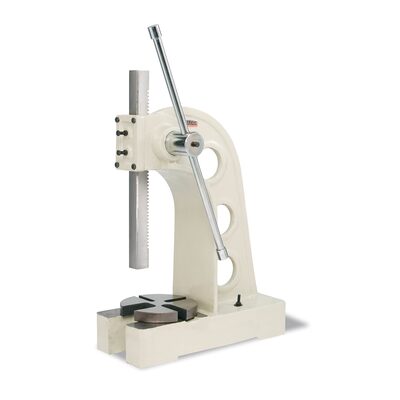 Baileigh AP-5 - Manually Operated 5 Ton Arbor Press. 15-3/4" x 8-3/4" Maximum Opening (Height x Diameter)