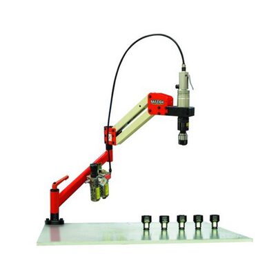 Baileigh ATM-27-1000 - Single Arm Air Powered Tapping Machine, 1/8"-1" Tapping Capacity:39" Max Range