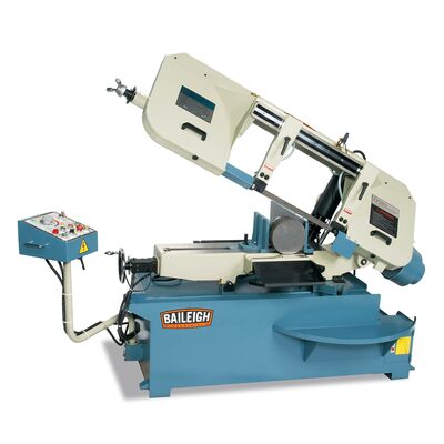 Baileigh BS-330SA - 13" Semi-Automatic Mitering Bandsaw 3HP, 220V 3 Phase