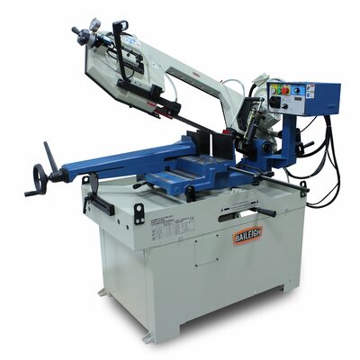 Baileigh BS-350M - 10-1/2" Variable Speed Dual Mitering Bandsaw 2HP, 220 V, 1 Phase