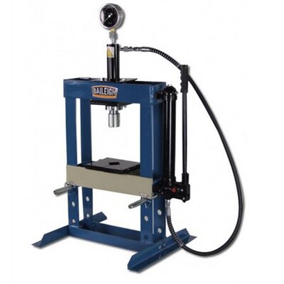 Baileigh HSP-10H - 10 Ton Hand Operated H-Frame Press, 7-3/4" Stoke, 13-1/4" Working Height, CE Approved
