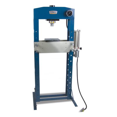 Baileigh HSP-30A - 30 Ton Air/Hand Operated H-Frame Press, 6" Stoke, CE Approved