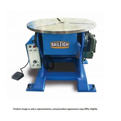 Baileigh WP-1100 - 110V 19.5" Welding Positioner, 1100 lbs Capacity and 90 degrees