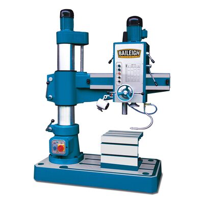 Baileigh RD-1000M - 4' Mechanical Radial Drill, MT4 Spindle, Includes Quick and Tappinig Chuck 220V 3 Phase