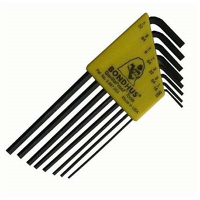 Bondhus Corp. 8pc Hex L-Wrenches .05-5/32"