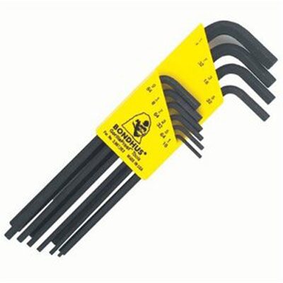 Bondhus Corp. 10pc Set L-Wr 1/16-1/4-Long