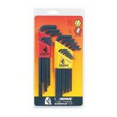 Bondhus Corp. Hex Key Set Long 5/64-3/4" 15p