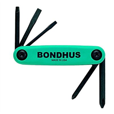 Bondhus Corp. 5pc Set Utility Fold-up #1Ph,