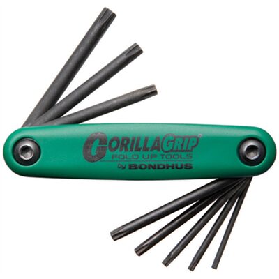 Bondhus Corp. GORILLA GRIP FOLDUP TORX  T9 - T 40