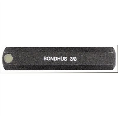 Bondhus Corp. Hex Bit 3/8", 2" Length