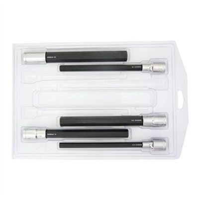 Bondhus Corp. Hex Bit Set 6" w/Skts 5pc SAE
