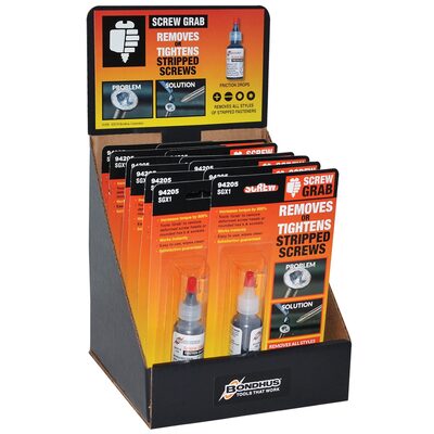 Bondhus Corp. 10PC Screw Grab Display