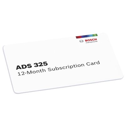 Bosch ADS 325 Diagnostic Scan Tool 12-Month Software Subscription