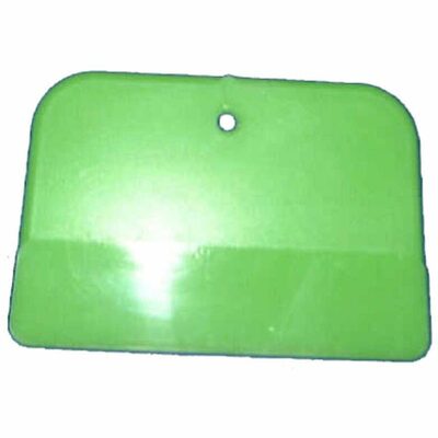 Coster G.L. Ent. 1201 Carded Autobody Spreader, 3 in L, Straight Edge, Plastic, Green