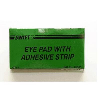 Chaos Safety Supplies Eye Pads with Adhesive Strip (Pack of 4)