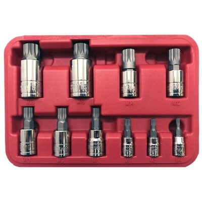 CTA Manufacturing 10 Piece XZN Socket Set