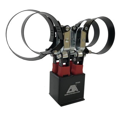CTA Manufacturing 4 Piece Oil Filter Wrench Set with Stand