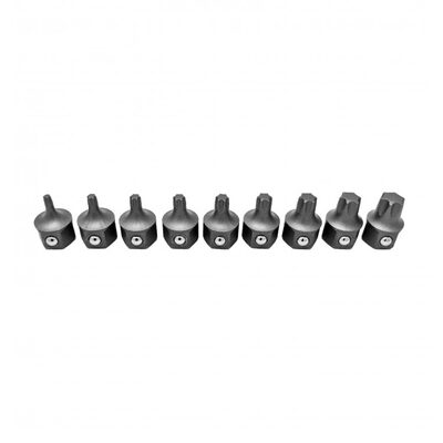 CTA Manufacturing 9 Piece Stubby Torx Bit Set