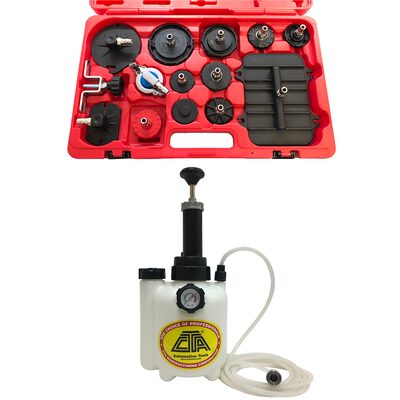 CTA Manufacturing Brake Bleeder Tank & Adapter Master Kit