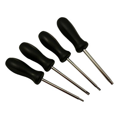 CTA Manufacturing 4 Piece Clutch Head Screwdriver Set