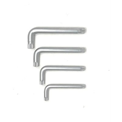 CTA Manufacturing 4 Piece XZN InchL Inch Wrenches - 10/12/14/16 mm