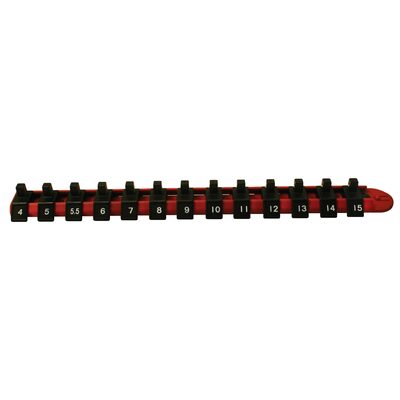 CTA Manufacturing 1/4 Inch Drive Socket Rack - Metric