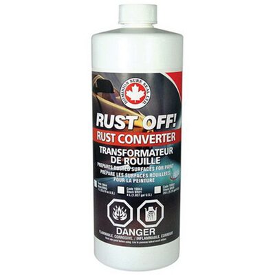 Dominion Sure Seal BROQ Rust Off Converter, 1 qt Bottle, Brown, Liquid