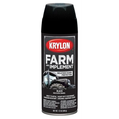 Krylon Gloss Black 12 oz.