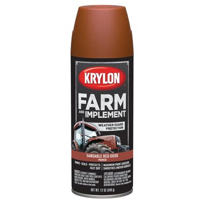 Krylon Sandable Red Oxide Primer 12 oz.