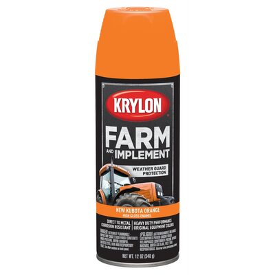 Krylon New Kubota Orange 12 oz.