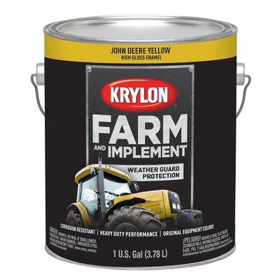 Krylon John Deere Yellow 128 oz. Gal