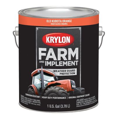Krylon Old Kubota Orange 128 oz. Gal